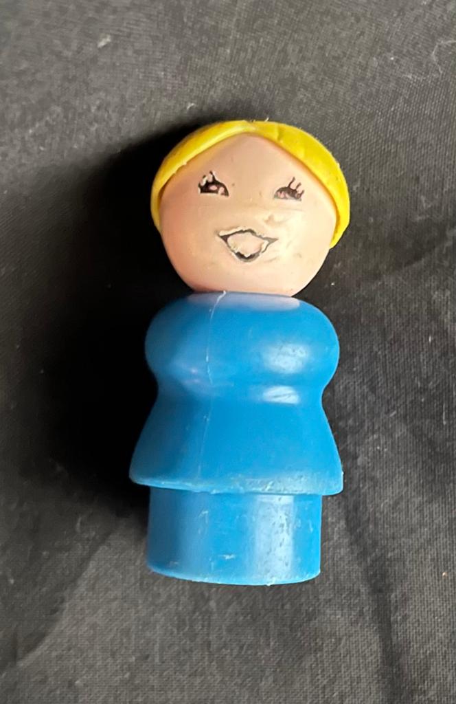Vintage | Fisher Price | Little People  | Moeder | Lerares, Ophalen of Verzenden, Gebruikt