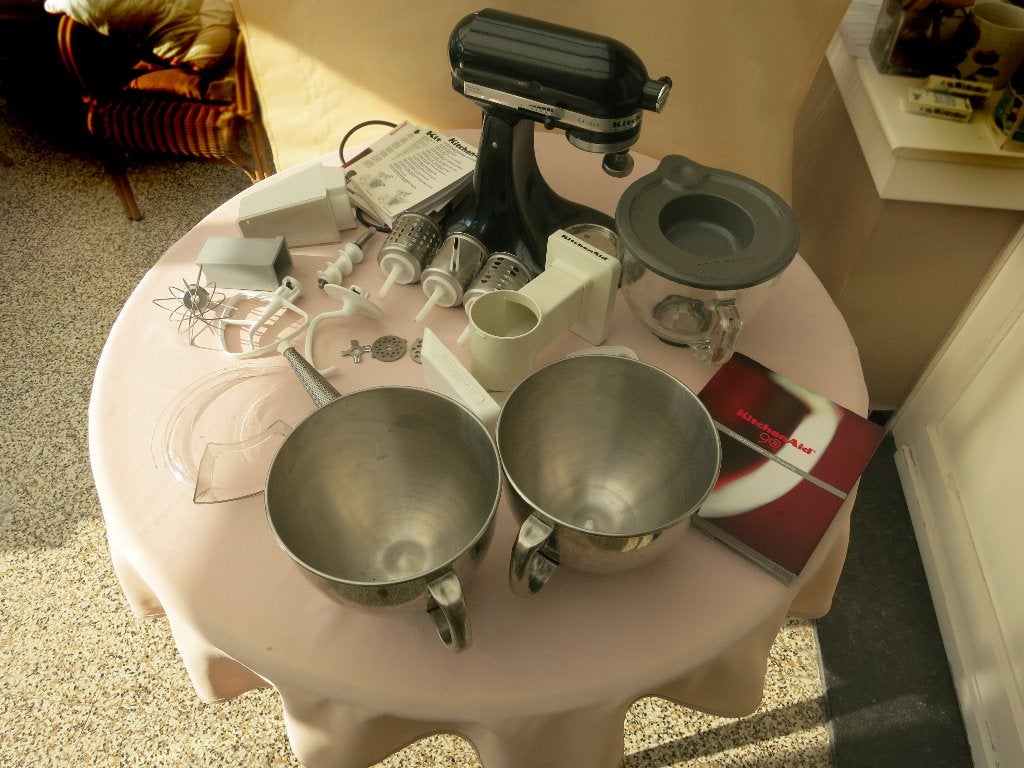 Robot de cuisine Kitchen Aid, Electroménager, 4 litres ou plus, Enlèvement ou Envoi, Comme neuf, 3 vitesses ou plus