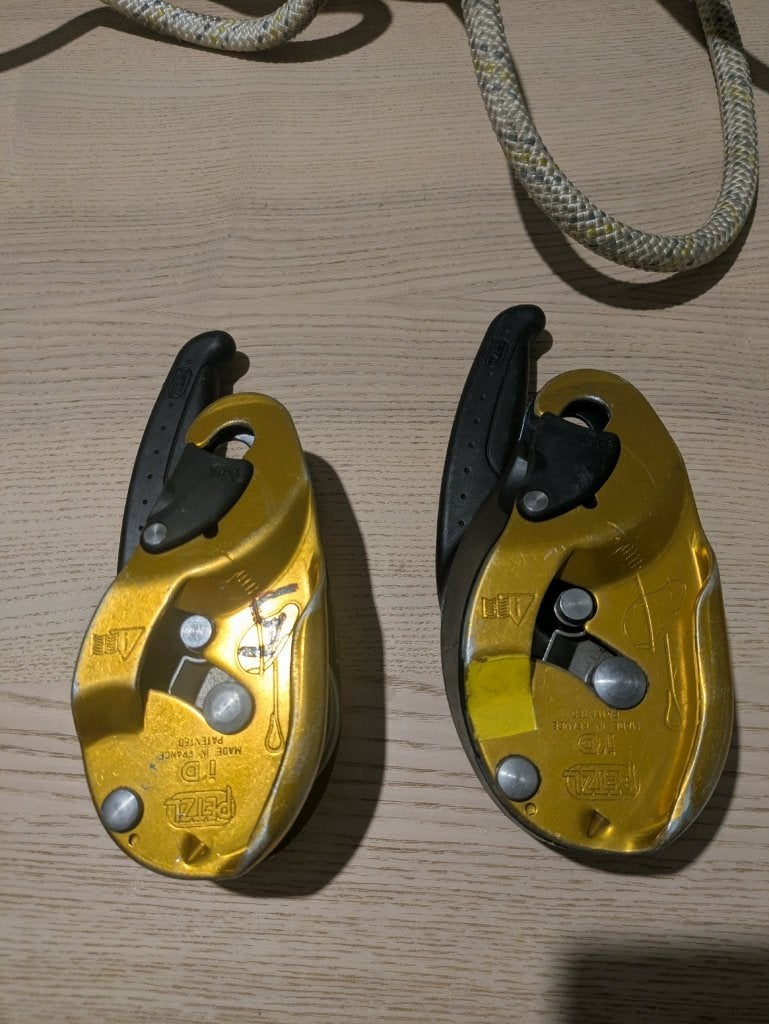 Petzl ID, Sports & Fitness, Escalade, Enlèvement ou Envoi, Comme neuf, Accessoire d'escalade
