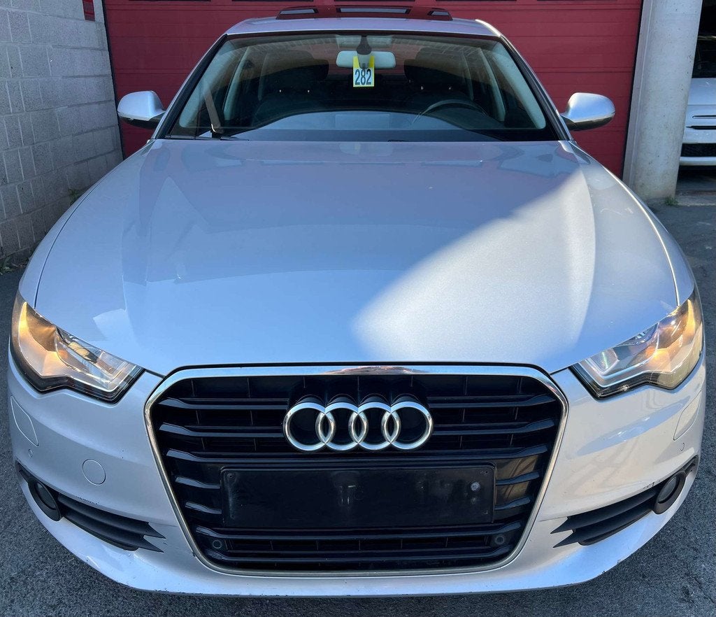 Audi A6 3.0 TDi V6 + NAVI + CUIR (bj 2011), Auto's, Audi, Gebruikt, Zwart, Bedrijf, 2967 cc