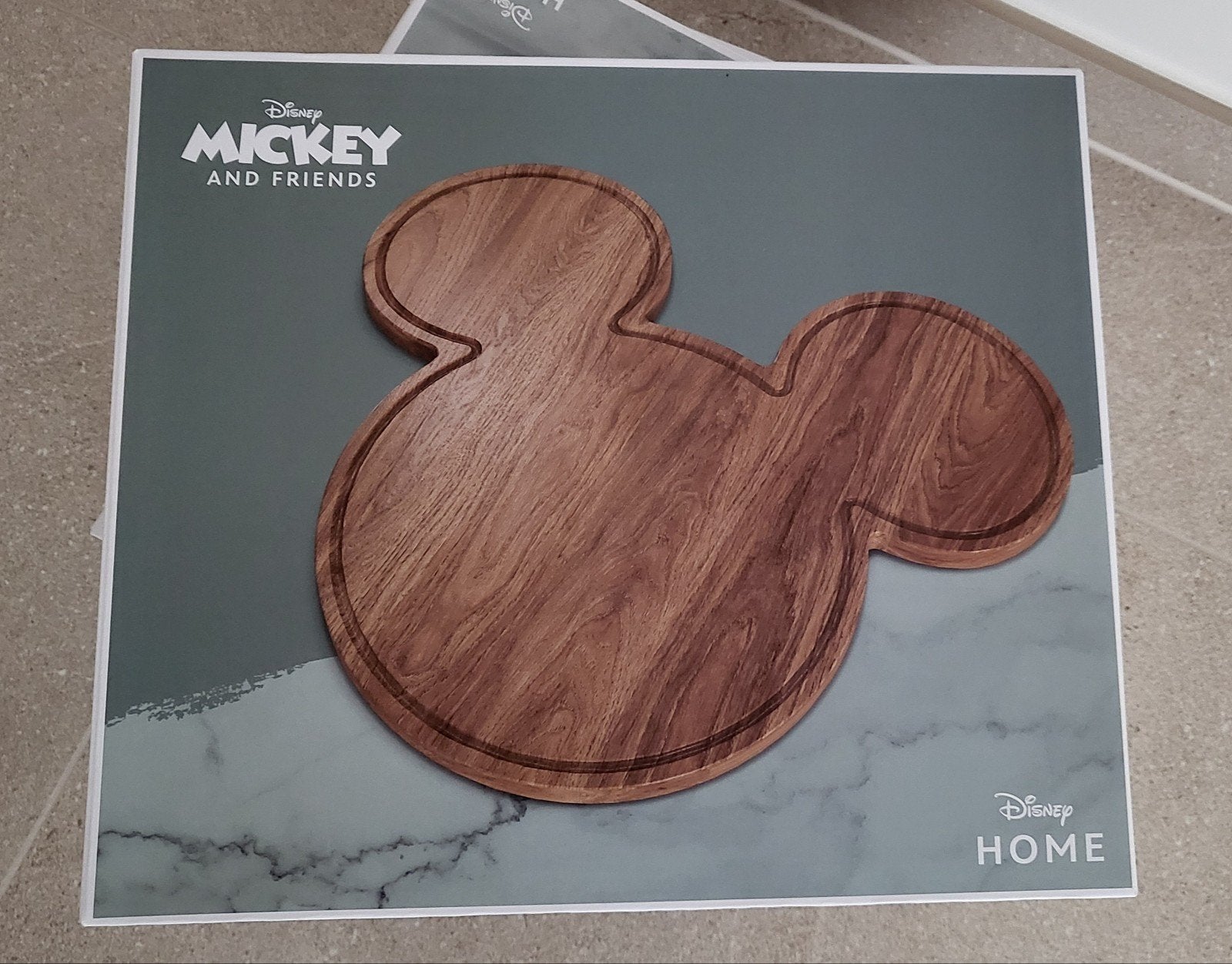 mickey mouse houten snijplank 31,8 x30,5 x1,5cm nieuw, Ophalen of Verzenden