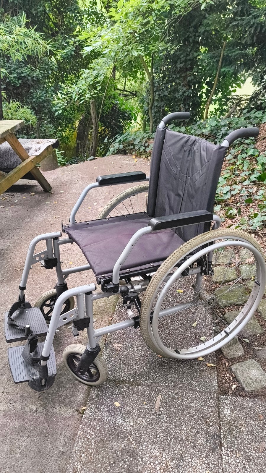 Rolstoel, Diversen, Ophalen, Inklapbaar, Gebruikt, Handbewogen rolstoel