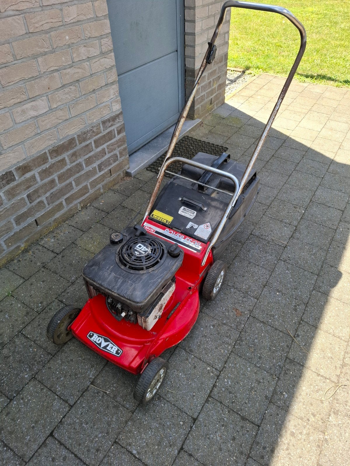 Rover benzine grasmaaier in zeer goede staat, Tuin en Terras, Grasmaaiers, Ophalen