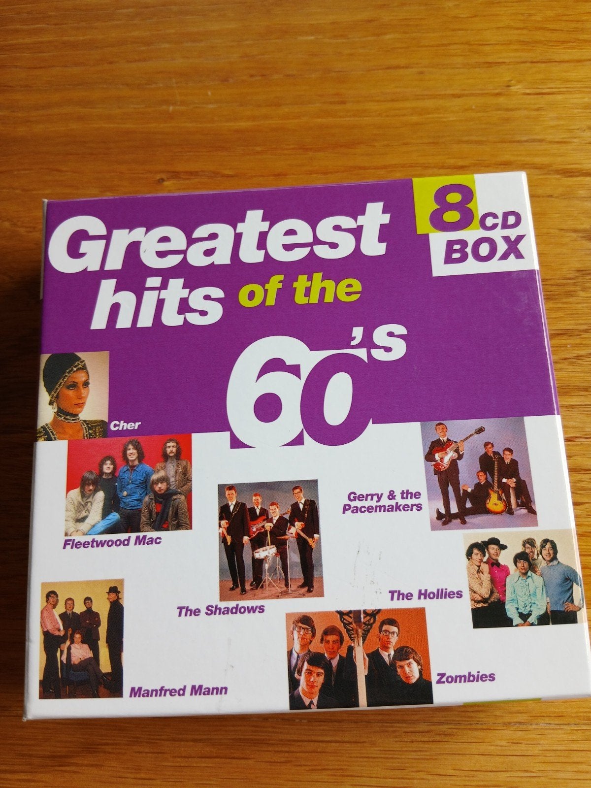 Cd box 60's. 8 cd's, Cd's en Dvd's, Cd's | Verzamelalbums, Ophalen, Zo goed als nieuw, Pop, Boxset