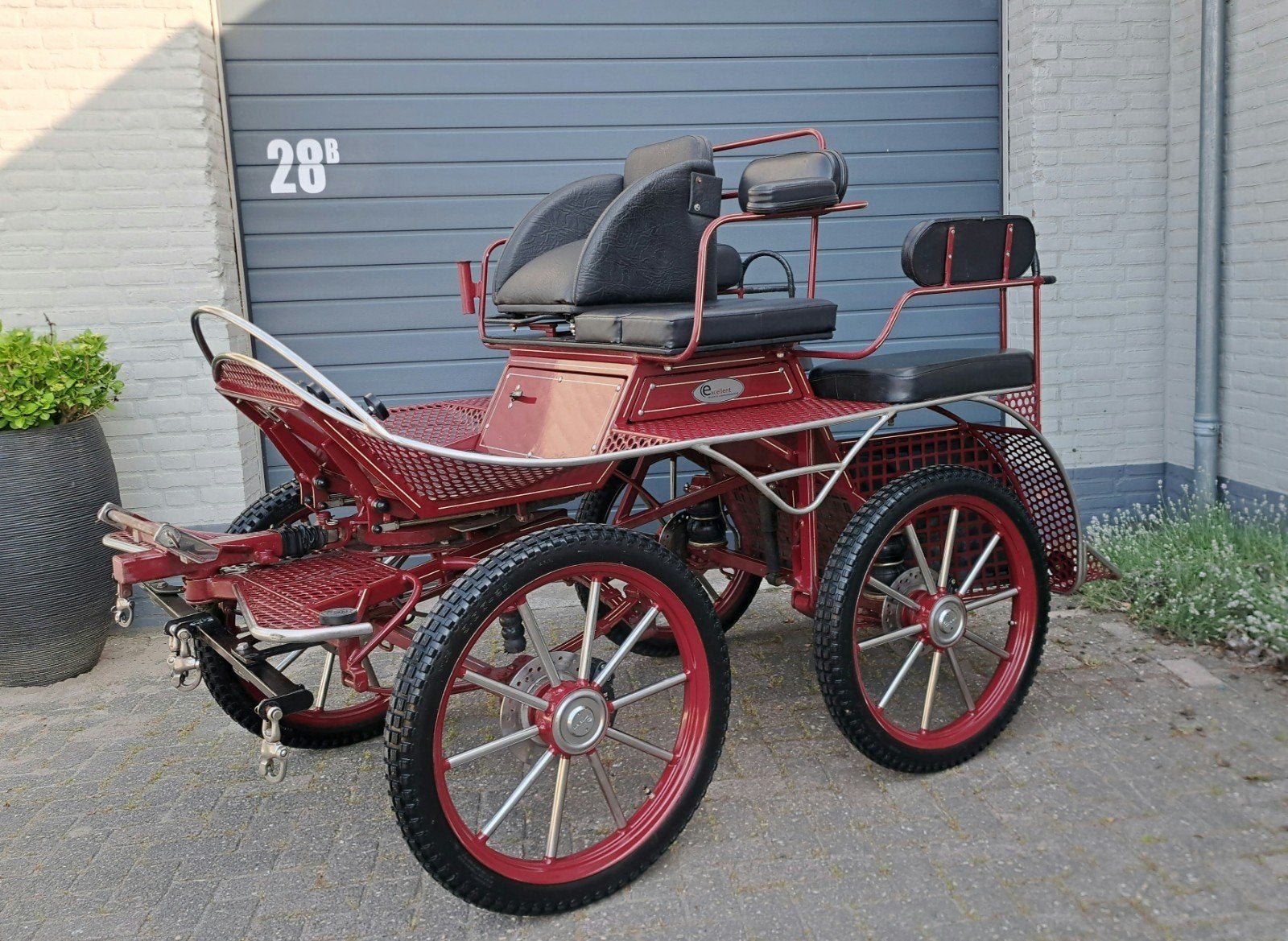 Excellent menwagen koets rijtuig, Utilisé, Autres types, Cheval ou Poney