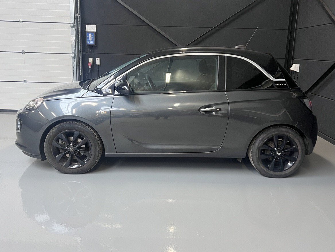 Opel Adam 1.2 benzine, bj2017, 83.000km, 1j garantie, 4 zetels, Euro 6, Bedrijf, Handgeschakeld