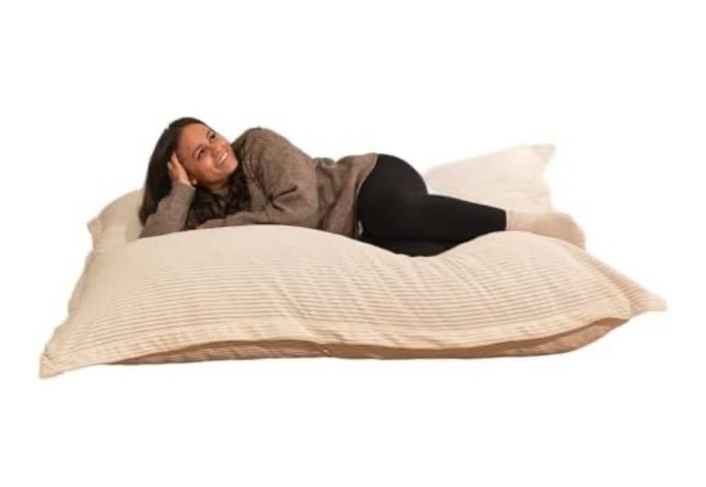 Large Pouf XXL, Maison & Meubles, Enlèvement, Comme neuf, Pouf