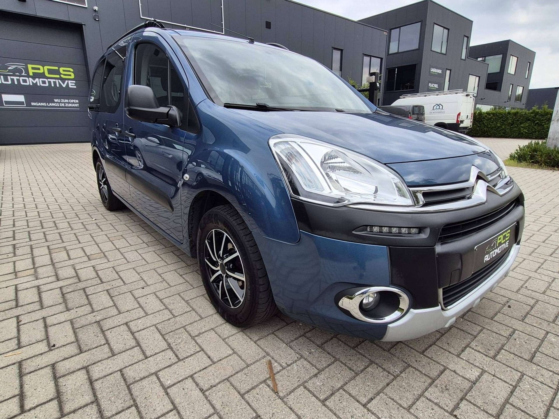 Citroen Berlingo Multispace / 1.6 Diesel / 1e Eigenaar / 12, Stof, Zwart, 4 cilinders, Blauw