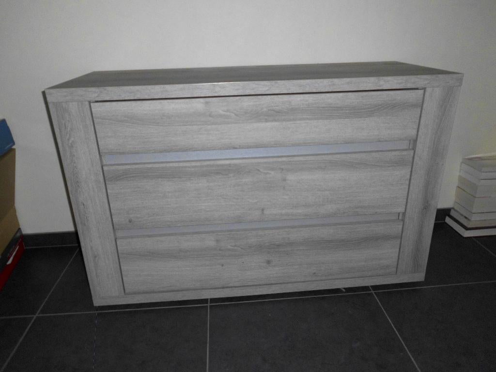commode + spiegel, Comme neuf, 100 cm ou plus, Enlèvement, Moins de 90 cm