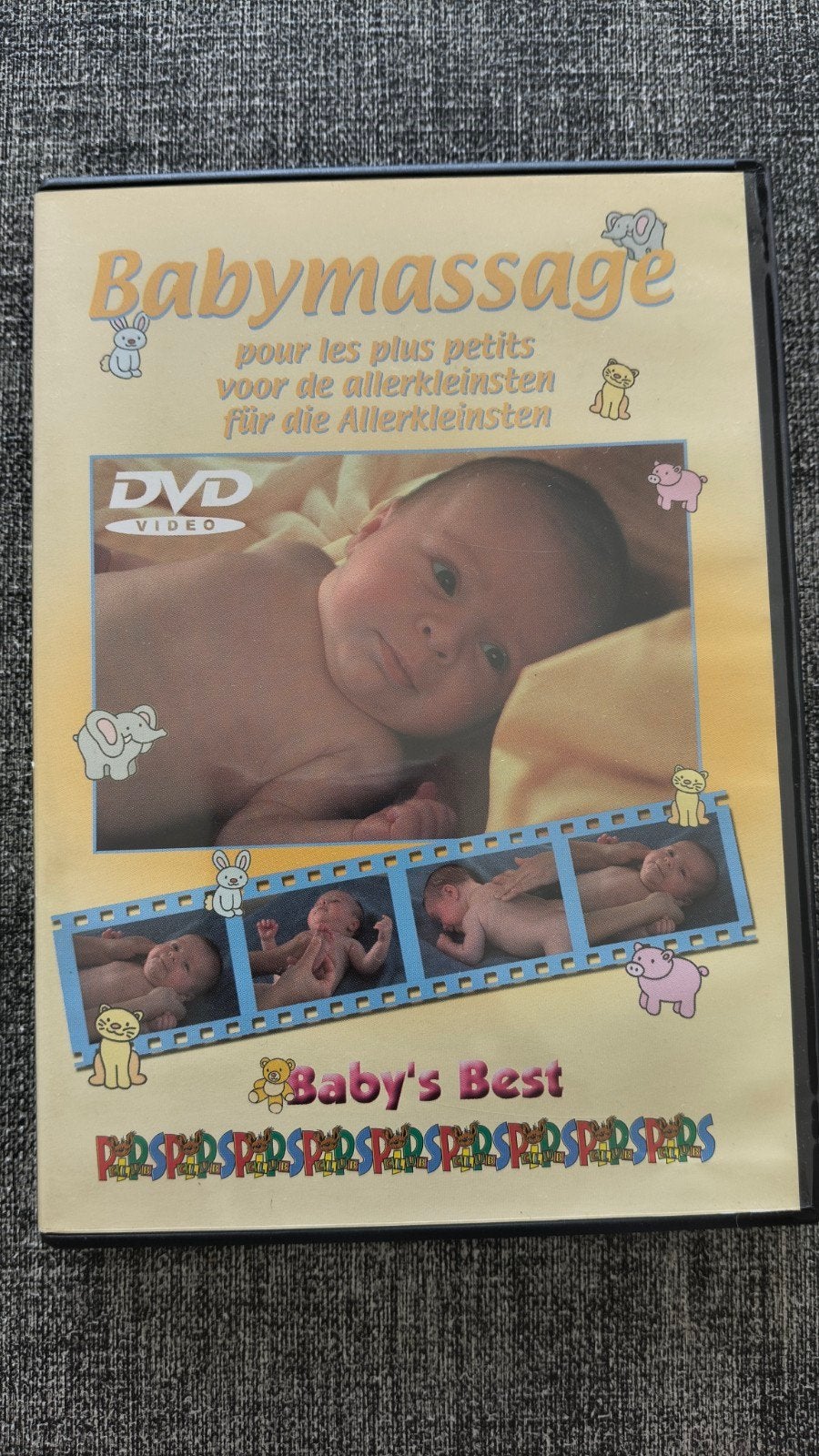 dvd babymassage, Ophalen, Zo goed als nieuw