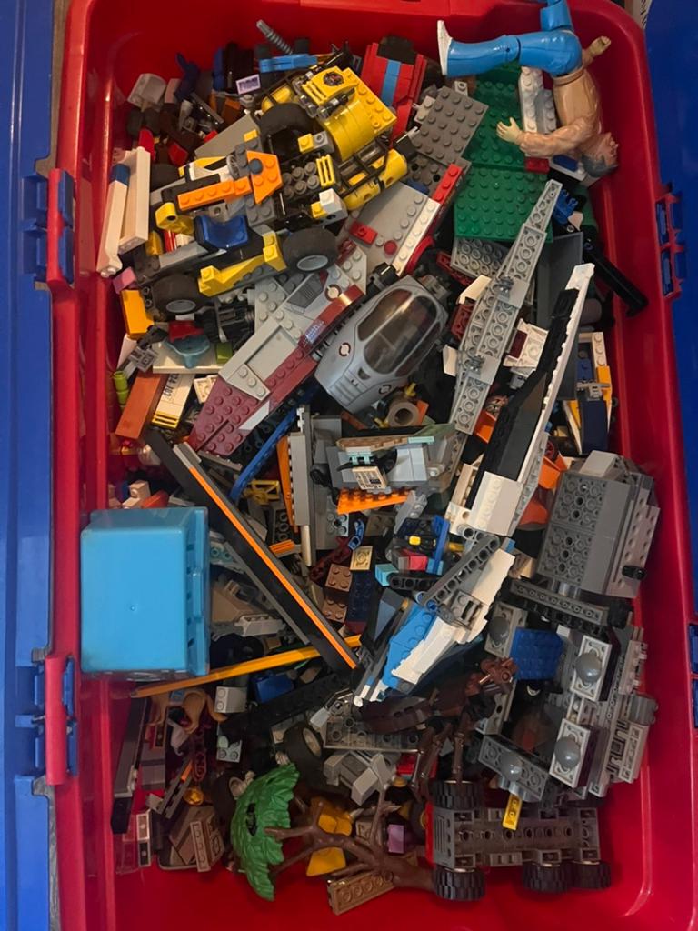 Losse lego stuks, Kinderen en Baby's, Speelgoed | Bouwstenen, Ophalen, Gebruikt, Overige merken
