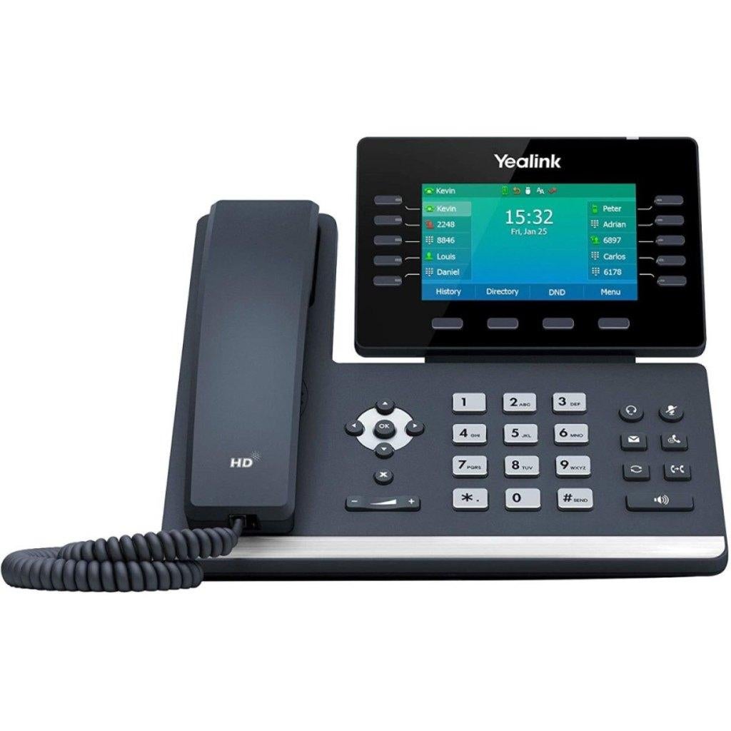 Yealink IP telefoon T54-W, Telecommunicatie, Datacommunicatie en VoIP, Ophalen of Verzenden, Zo goed als nieuw, Telefoon