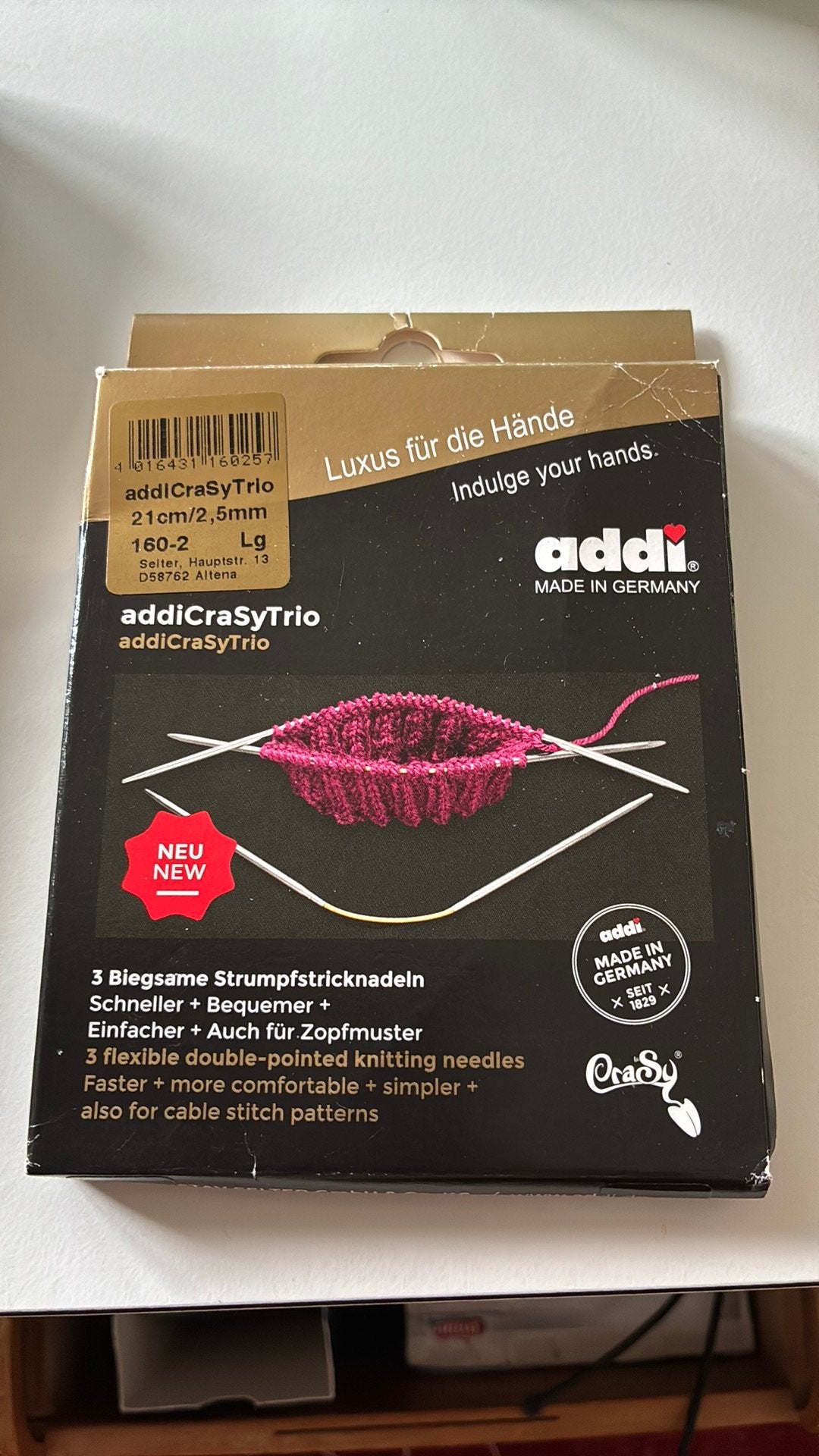 Addi  breinaalden 12.00€, Hobby en Vrije tijd, Ophalen of Verzenden, Nieuw