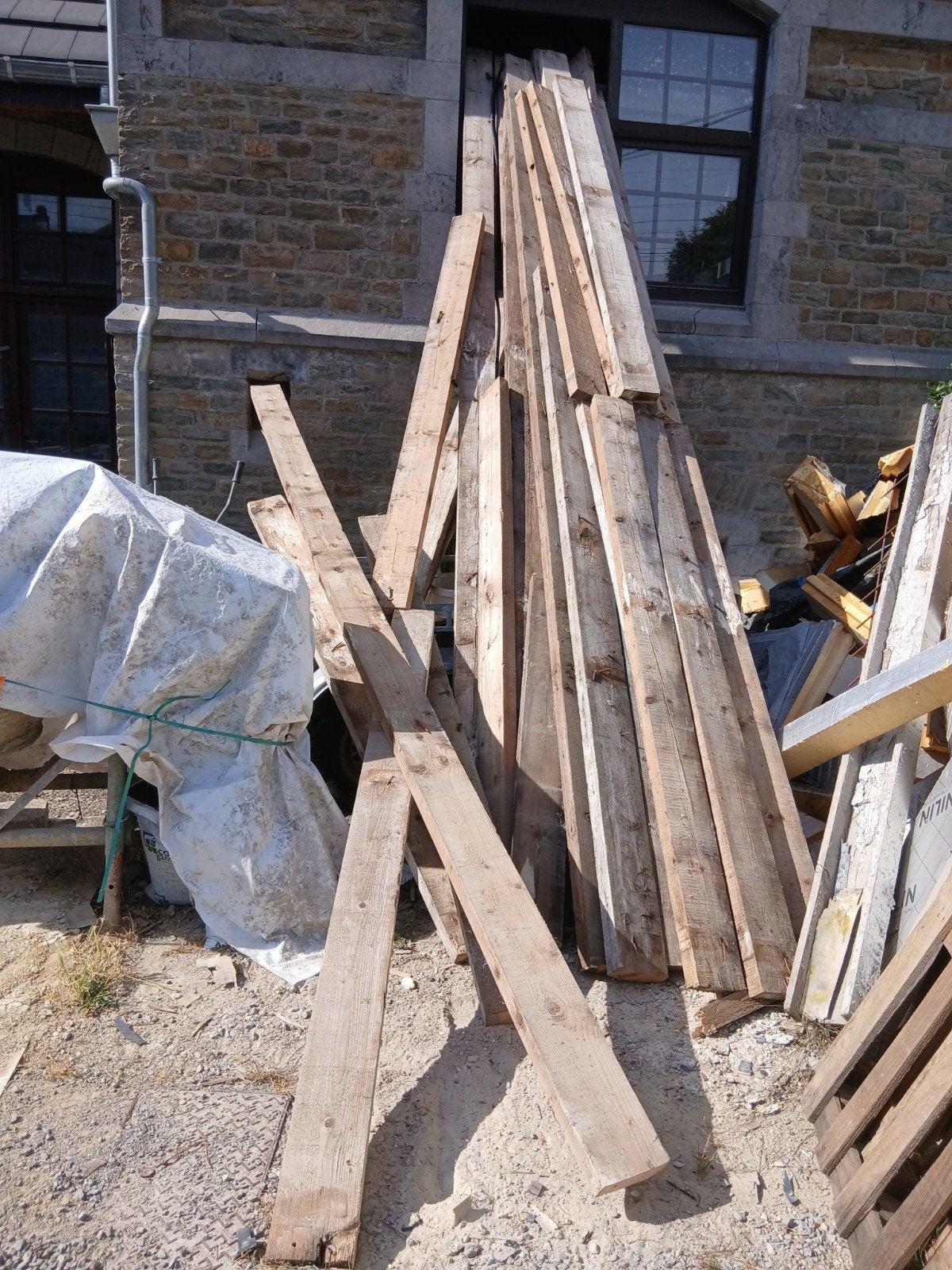 madrier 6/18 4€ du mètre courant ou offre pour lot, Bricolage & Construction, 50 mm ou plus