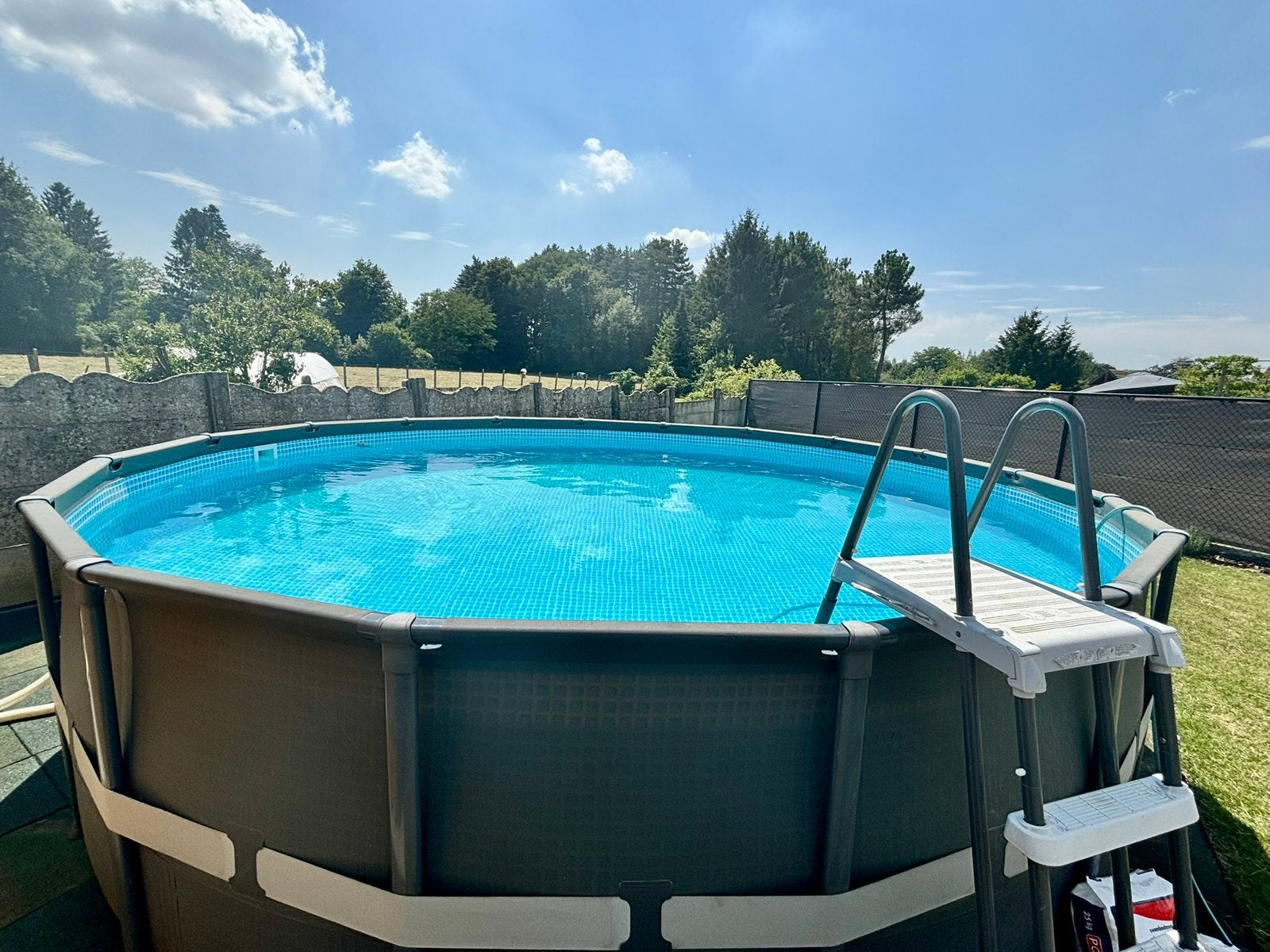 Intex Ultra XTR 549 cm, Rond, Comme neuf, Enlèvement, Piscines hors sol