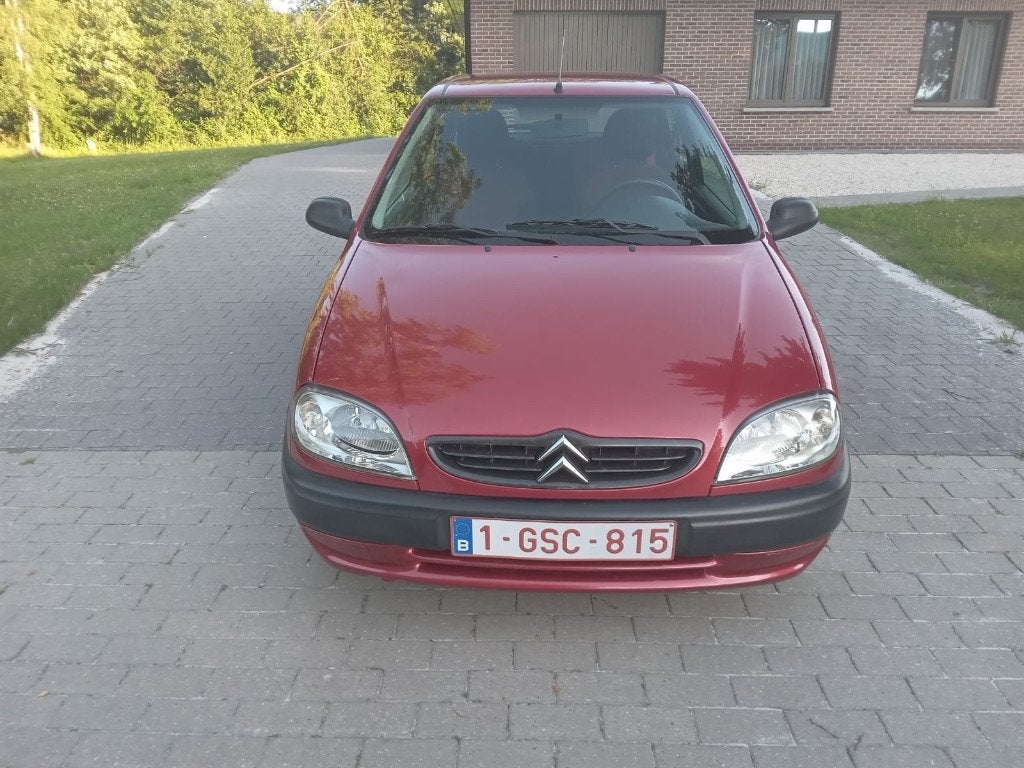 Citroën Saxo, Auto's, Citroën, Zwart, 4 cilinders, Saxo, Handgeschakeld