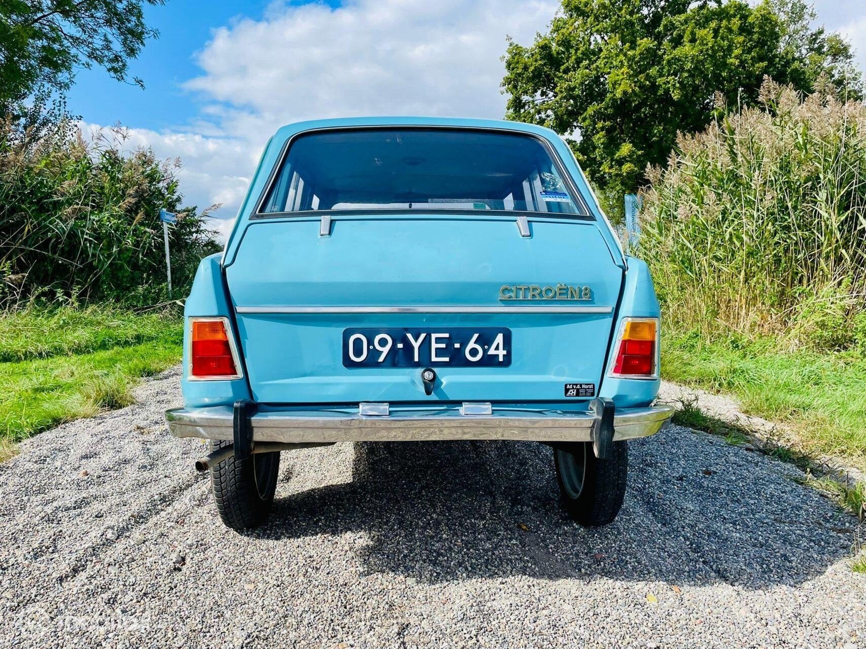 Citroën 8 Berline Bleu petrel 103.173 km 05-1975, foto 8