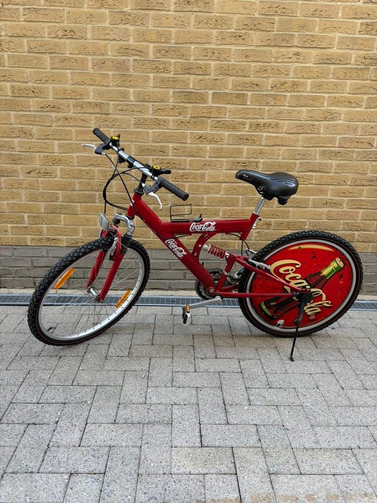 Coca-Cola-fiets in perfecte staat, Fietsen en Brommers, Fietsen | Heren | Herenfietsen, Ophalen