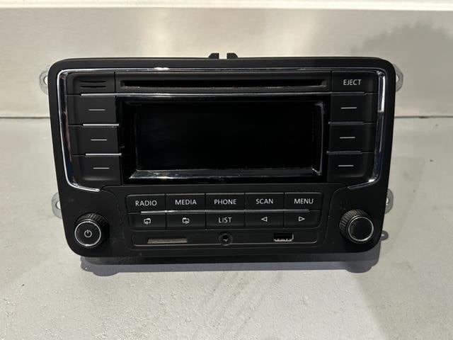 Radio Cd Speler Usb Sd Aux Bluetooth Geschikt voor Vw Golf, Envoi