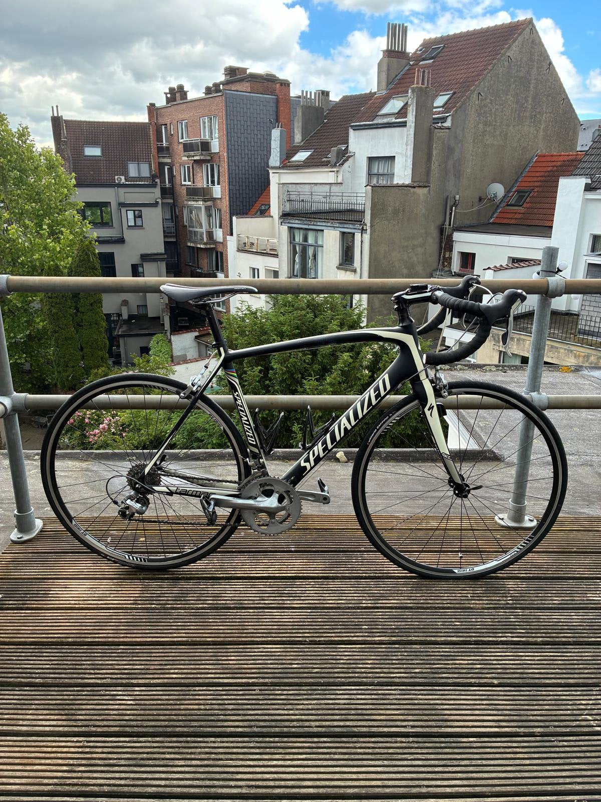 Specialized Tarmac, Vélos & Vélomoteurs, Vélos | Vélos de course, Enlèvement, Utilisé, Carbone
