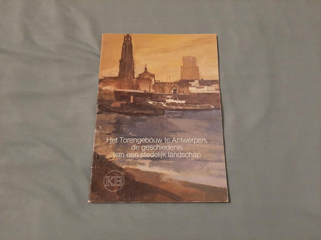 Het torengebouw te Antwerpen, de geschiedenis landschap, Ophalen of Verzenden