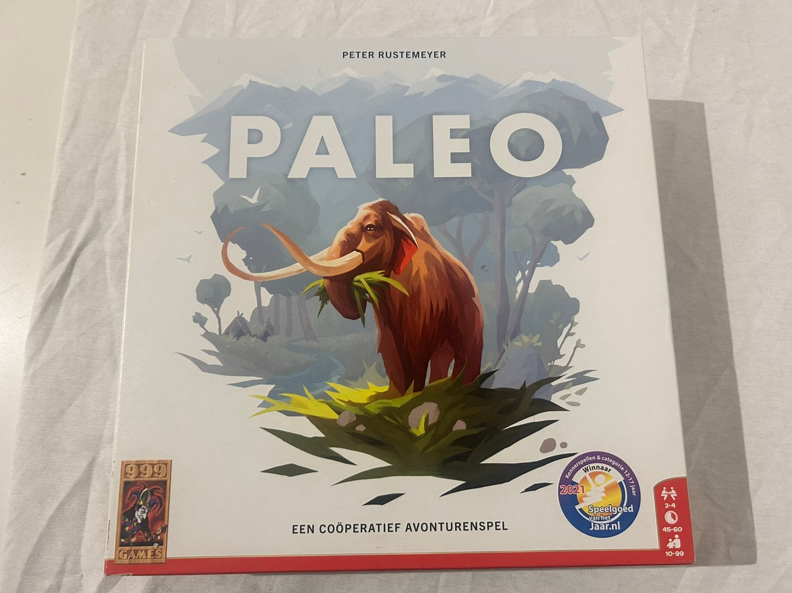 Paleo bordspel, Ophalen, Zo goed als nieuw