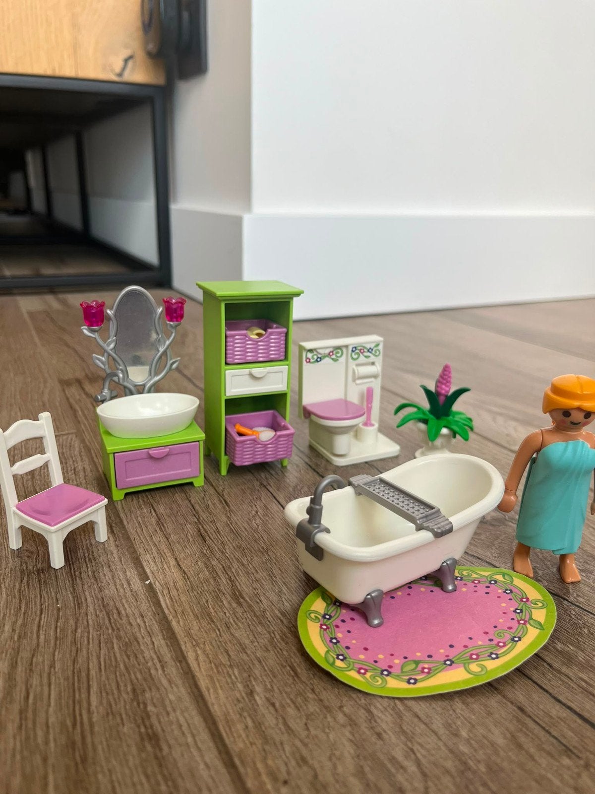 Lot Playmobil salle de bain, Enlèvement ou Envoi, Comme neuf, Accessoires