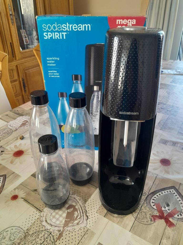 Sodastream spirit, Enlèvement
