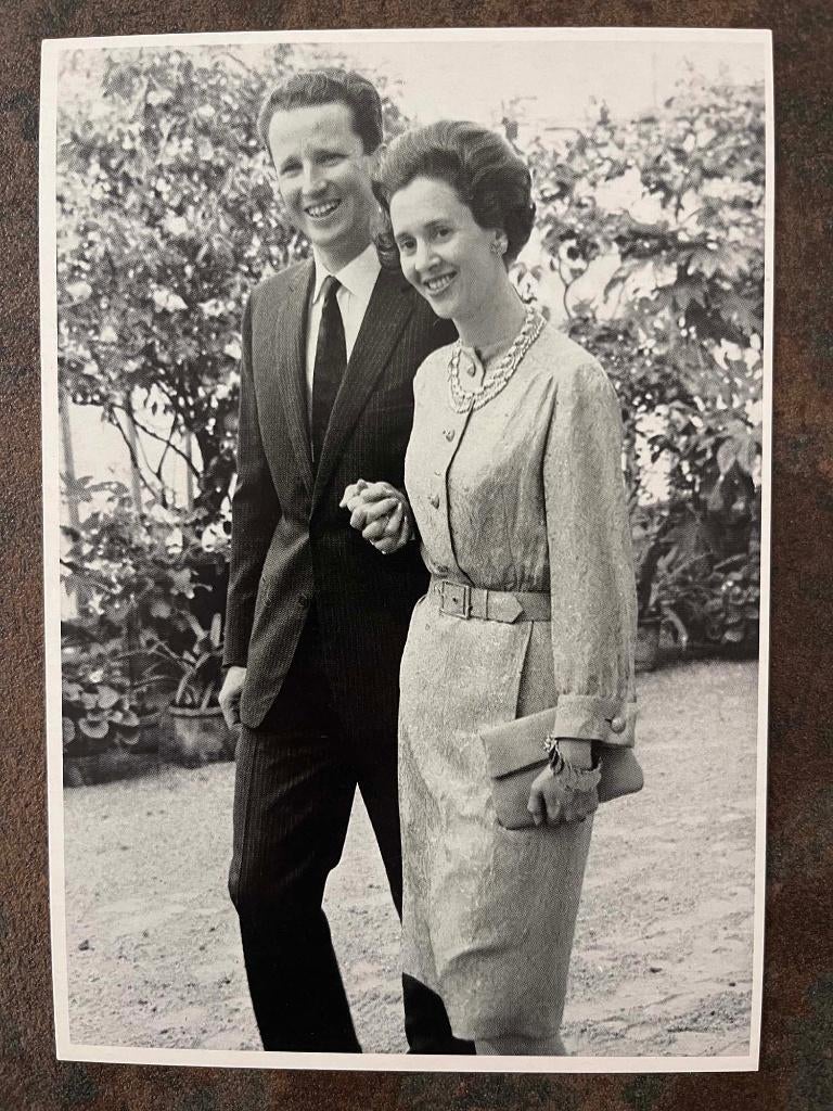 Carte postale vintage rare - Roi Baudouin et Fabiola, Enlèvement ou Envoi, Neuf, Carte, Photo ou Gravure