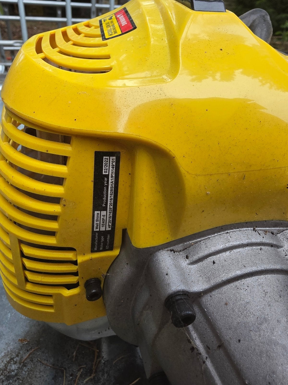 Powerplus bosmaaier, Ophalen, Zo goed als nieuw, Benzine