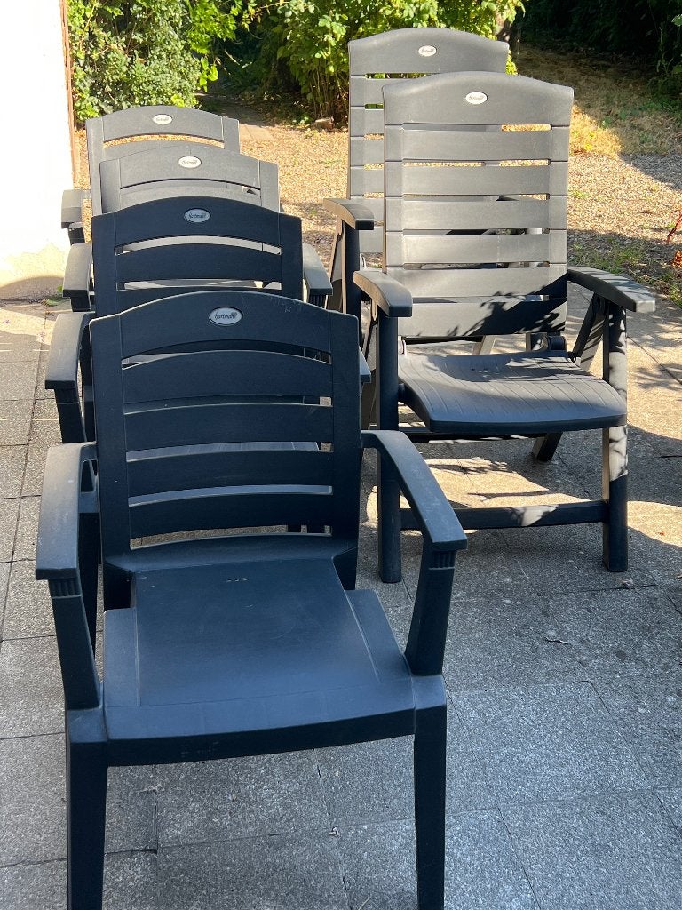 Tuinmeubilair, Tuin en Terras, Ophalen, Kunststof, Gebruikt, 6 zitplaatsen