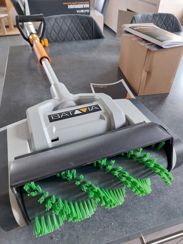 Nieuwe terrasreiniger, Enlèvement
