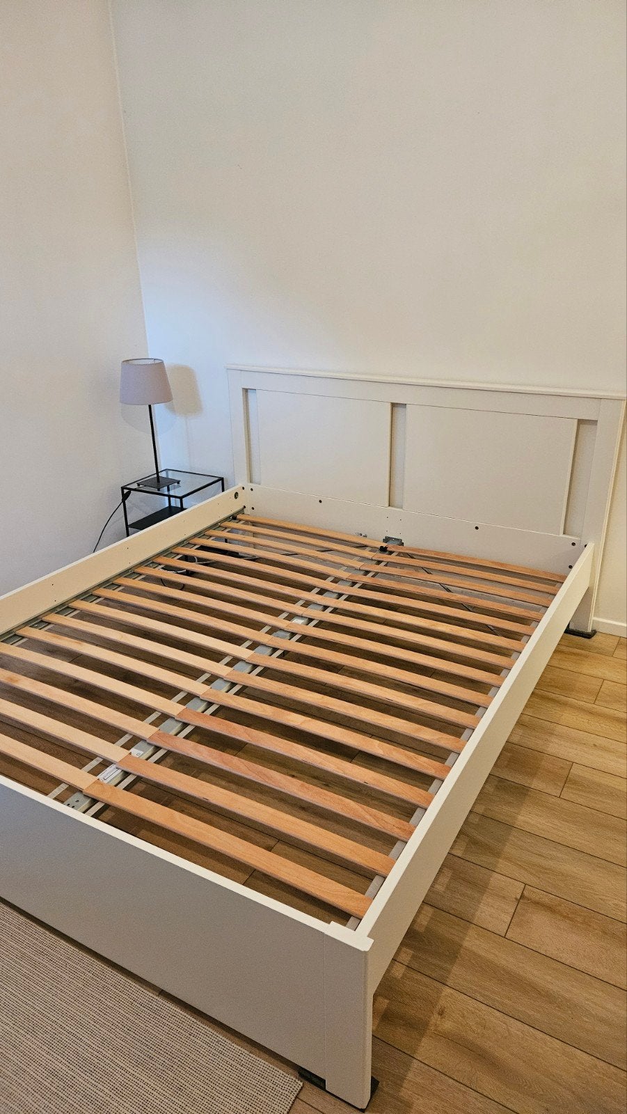 Lit IKEA SONGESAND 160x200cm, Enlèvement, Blanc