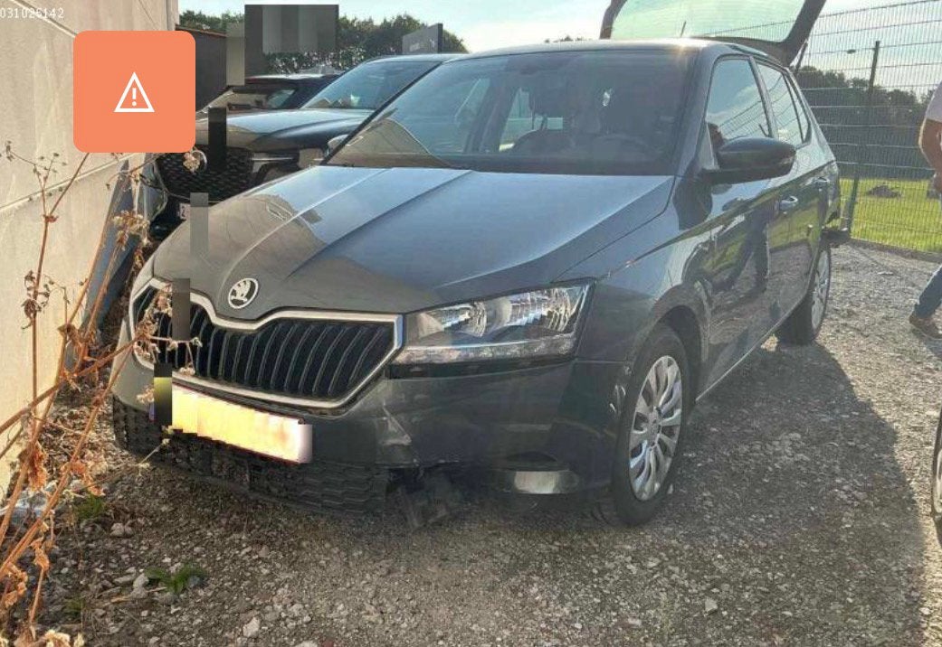 Skoda Fabia 2020 onvalwagen schade voertuig broke car, Autos : Divers, Enlèvement ou Envoi, Essence, Opel