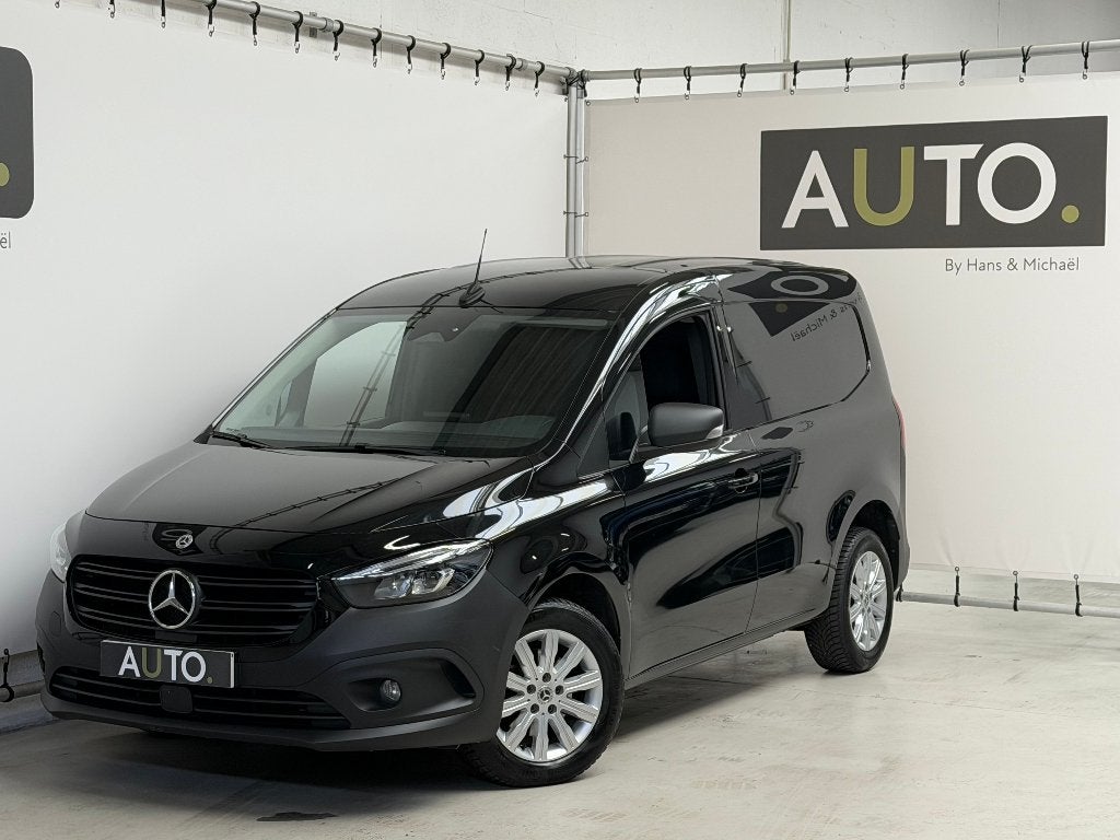 CITAN 112 CDI *AUTOMAAT*LED*GARANTIE*, Auto's, Stof, 4 cilinders, Zwart, 5 deurs
