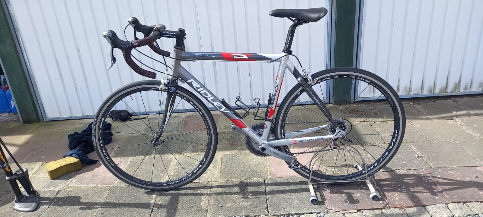 Ridley Triton racefiets, Ophalen