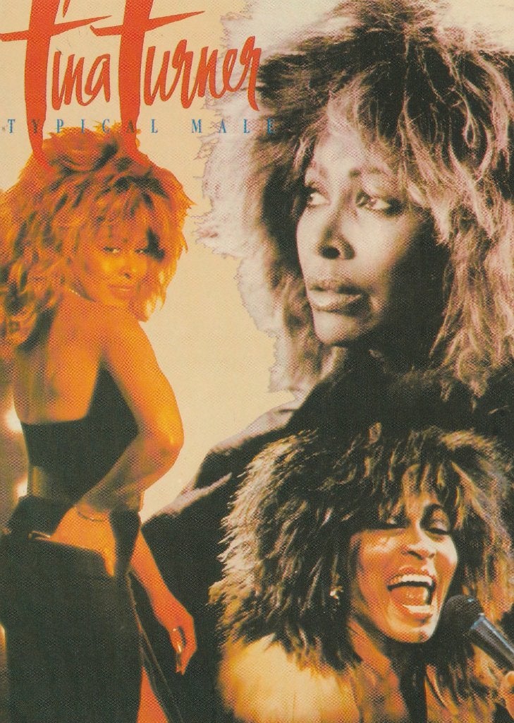 TINA  TURNER  ,  Zangeres, Verzamelen, Postkaarten | Themakaarten, Ophalen of Verzenden, Ongelopen, Muziek
