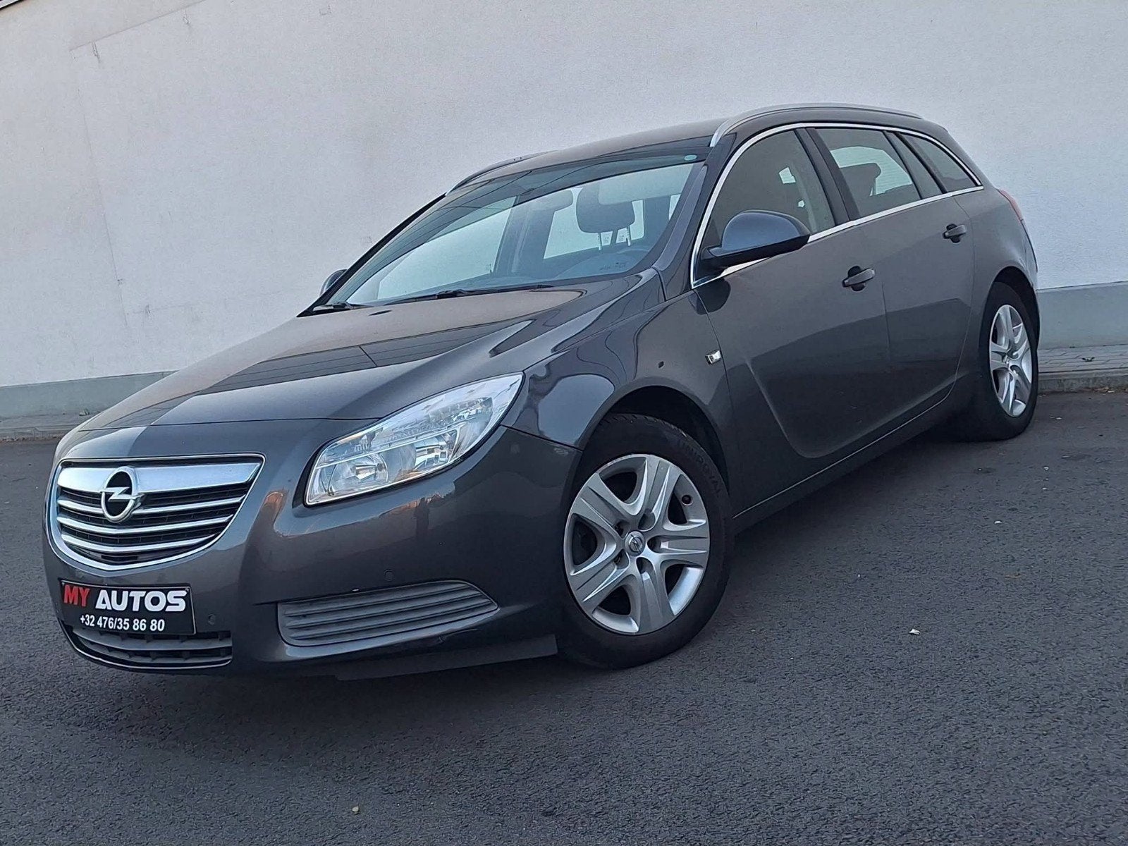 Opel Insignia Break 2.0 CDTi Airco Gps Jantes Euro5✅️, Entreprise, Boîte manuelle, Entretenue par le concessionnaire, Noir