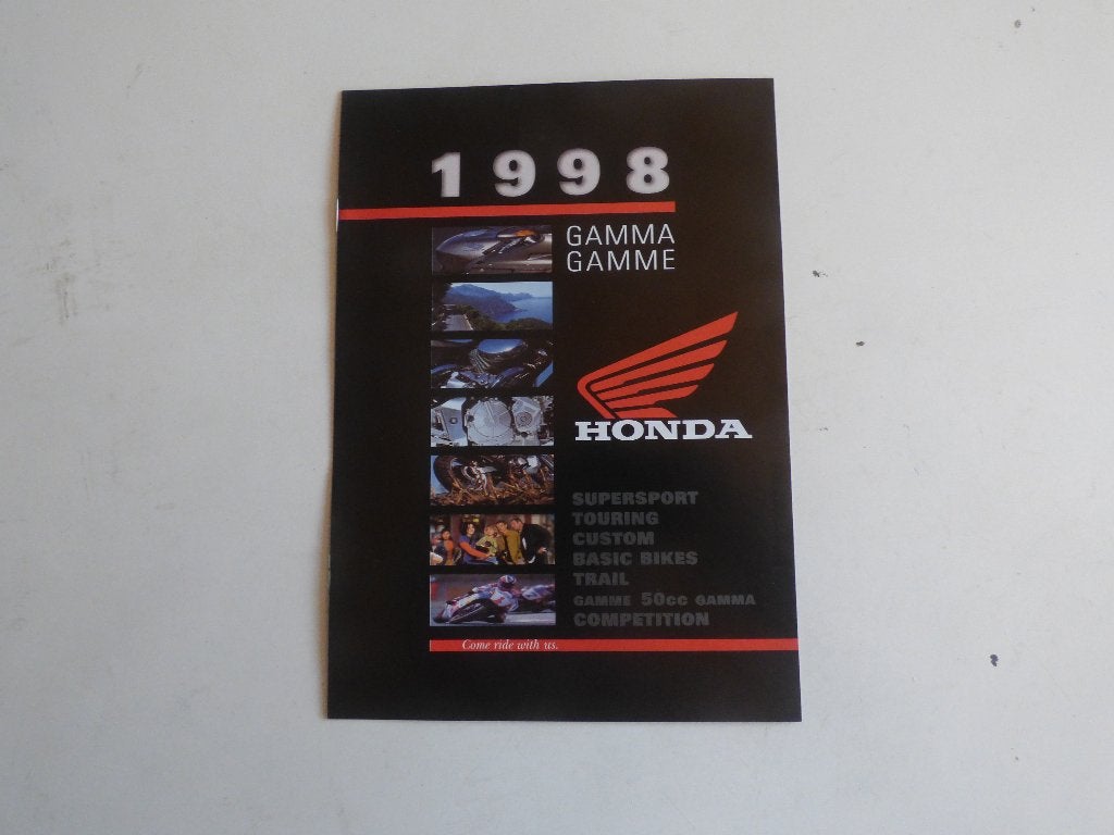 MODÈLES HONDA FOLDER ANNÉE 1998, Motos, Enlèvement ou Envoi, Honda