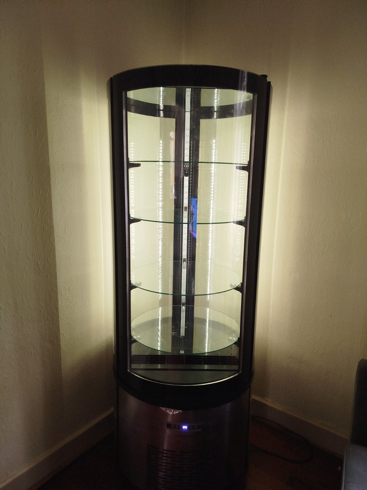 Frigo vitrine Ggmgastro, Ophalen, 200 liter of meer, 60 cm of meer, 160 cm of meer