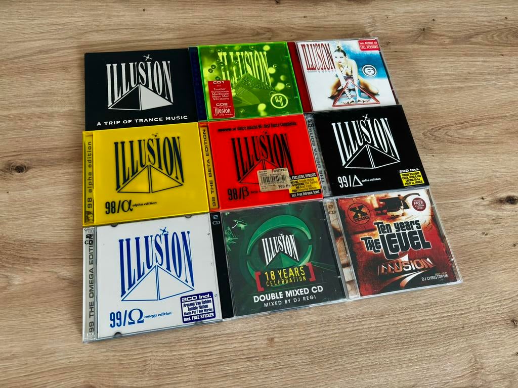3x ILLUSION [CD], Enlèvement ou Envoi
