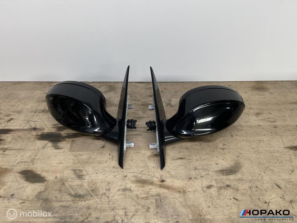Buitenspiegel set shadowline BMW 3 serie E90 E91, Auto-onderdelen, Spiegels, Gebruikt, Ophalen of Verzenden