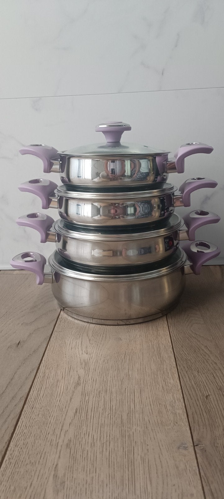 casseroles ensemble cuisine, Compatible induction, Enlèvement, Utilisé, Ensemble de casseroles