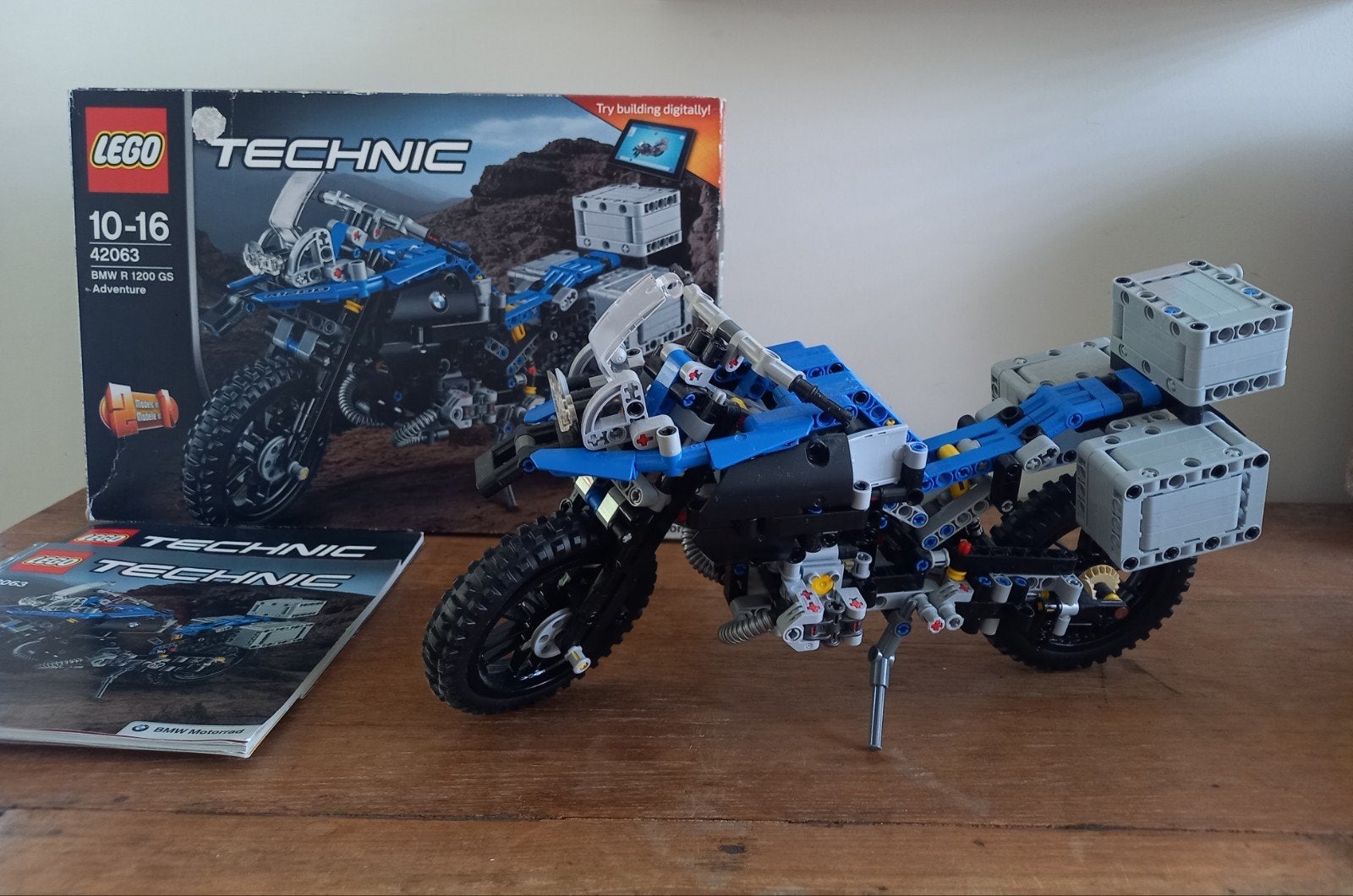 Lego 42063 BMW R 1200 GS, Ophalen of Verzenden, Lego