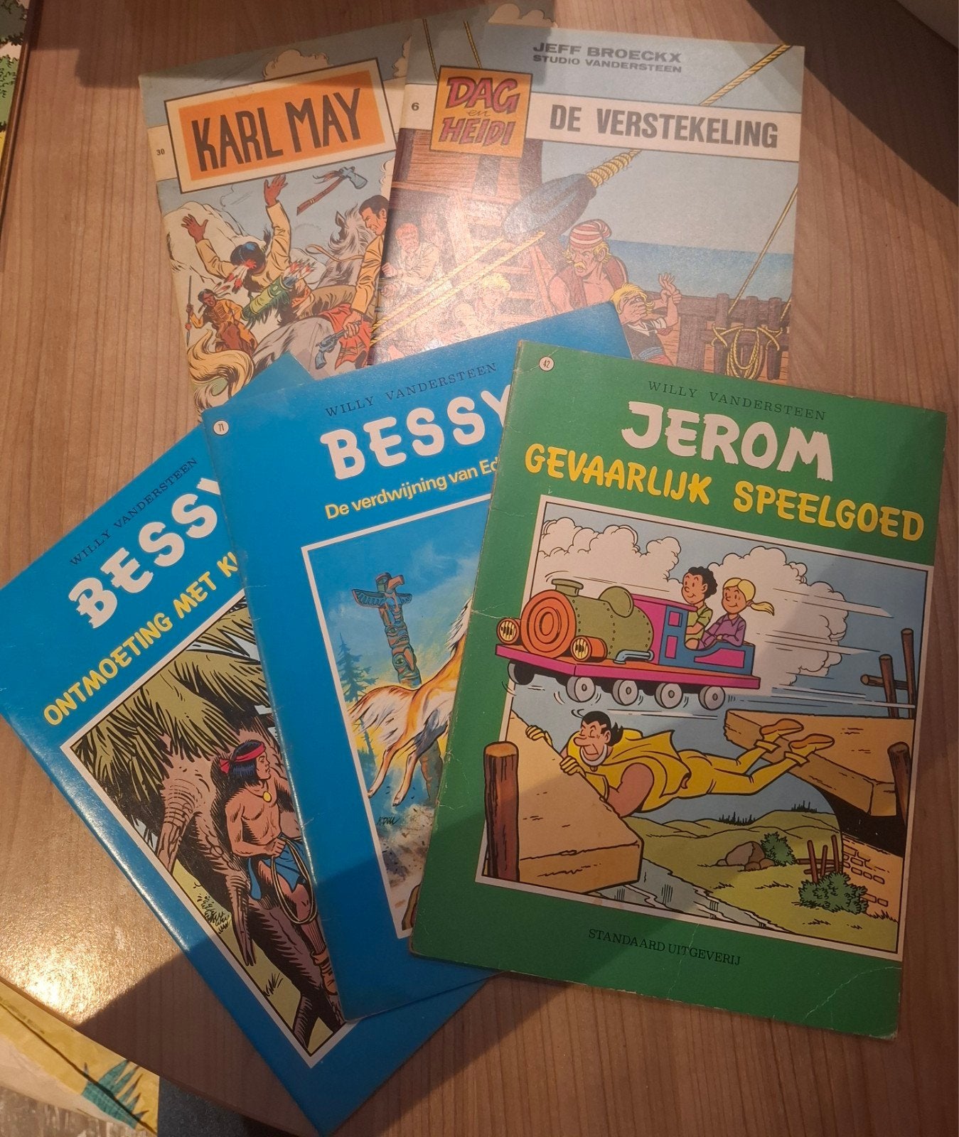 Strips Bessy Jerom Karl may enz., Boeken, Ophalen of Verzenden