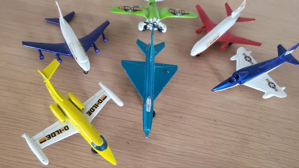 6 matchbox vliegtuigjes, Ophalen of Verzenden