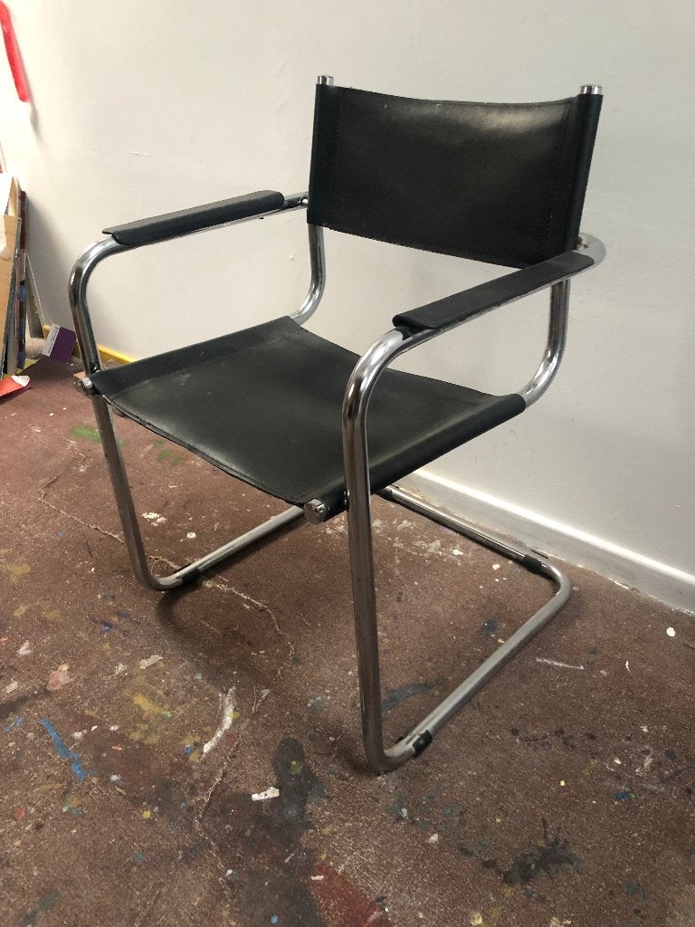 chaise Breuer-Stam modèle 34, Ophalen, Gebruikt, Bauhaus, Zwart