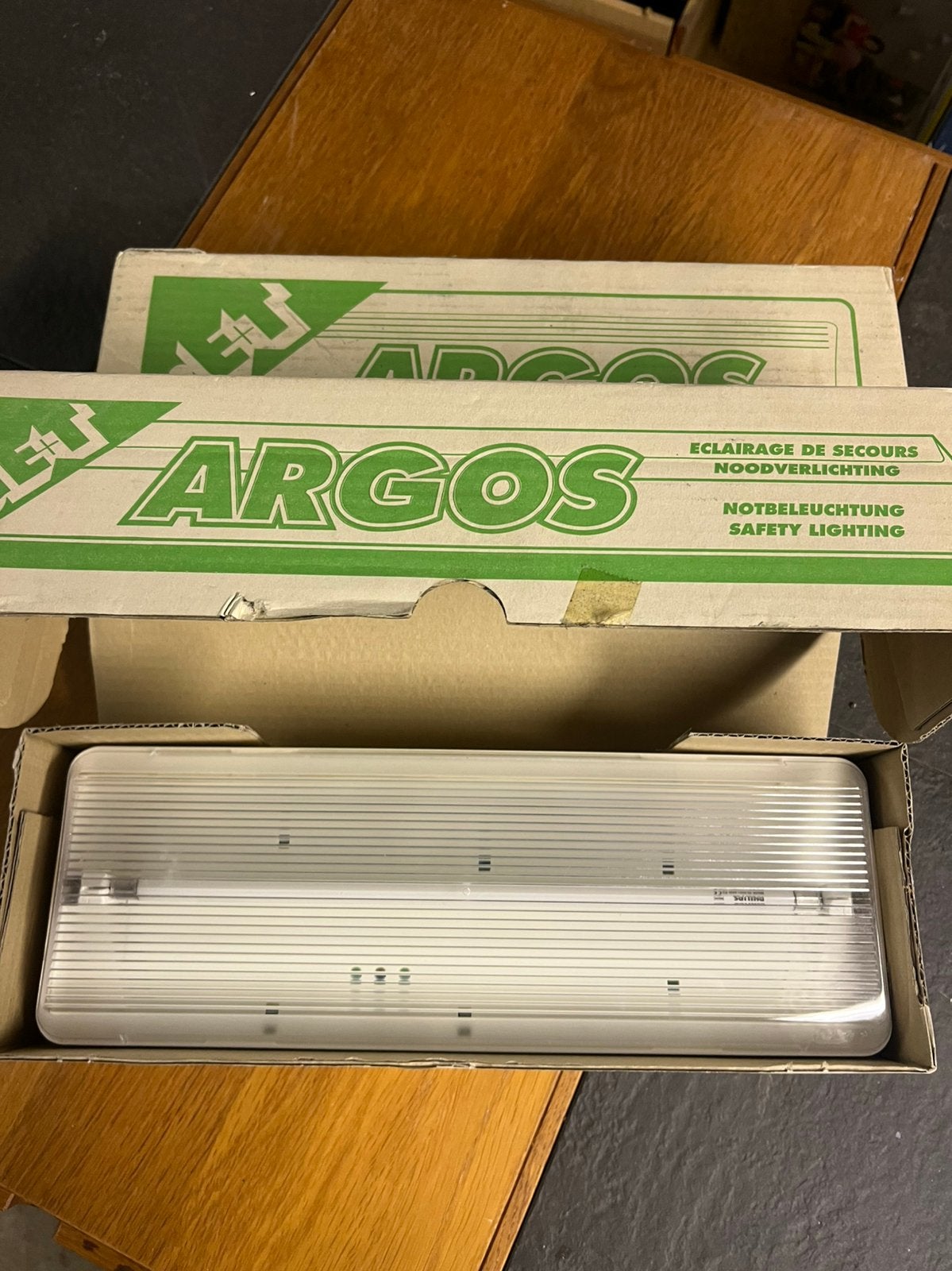 Argos noodverlichting 2x, Ophalen of Verzenden, Zo goed als nieuw