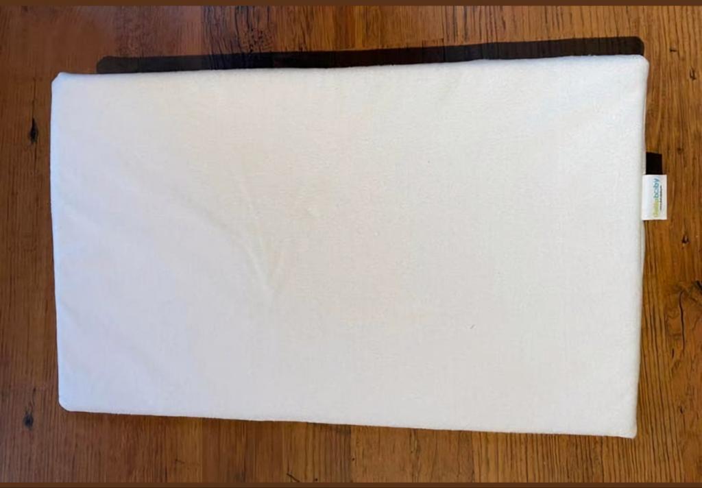 Hellend kussen, Anti-reflux, Delta Baby, 60x35cm, Kinderen en Baby's, Ophalen, Jongetje of Meisje, Wit, Zo goed als nieuw