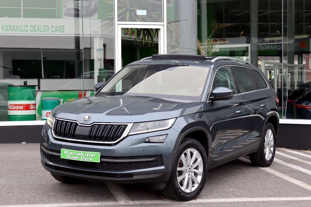 SKODA KODAIQ 7PLACES 2.0TSI 180CV 4X4 DSG PANO GPS CAMERA, Auto's, Automaat, Dealer onderhouden, Monovolume, 170 g/km